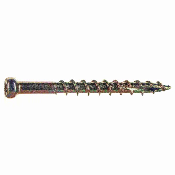 Saberdrive Deck Screw, #8 x 1-5/8 in, Steel, Trim Head, Torx Drive, 208 PK 09327 - main